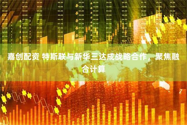 嘉创配资 特斯联与新华三达成战略合作，聚焦融合计算