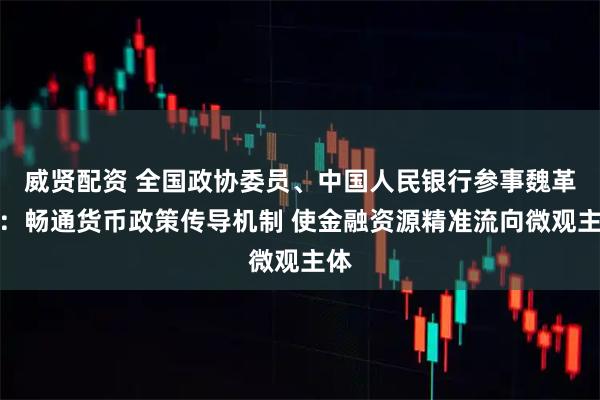 威贤配资 全国政协委员、中国人民银行参事魏革军：畅通货币政策传导机制 使金融资源精准流向微观主体